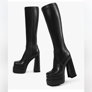 90’s goth platform boots